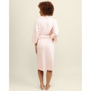 Subset Organic Cotton Essential Robe in pink quartz sz XS S